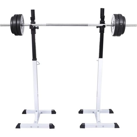 Support d'haltères avec jeu d'haltères et de poids 30,5 kg CFW329481 (1/5)