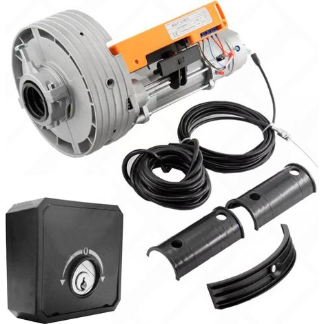 Motor Para Persiana De Garaje 180 Kg Freno Eléctrico - Selector De Llave