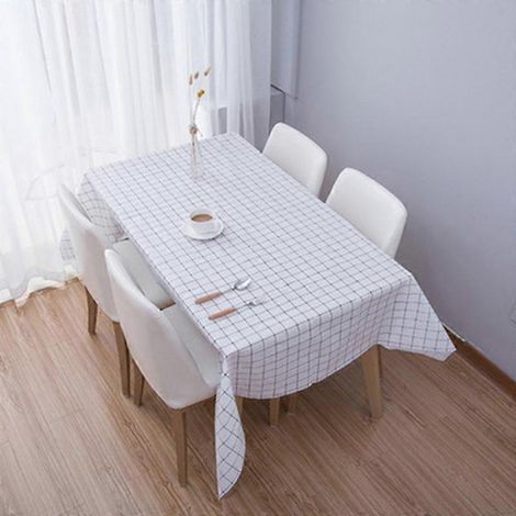 Nappe de table basse en PVC sans lavage (1/4)
