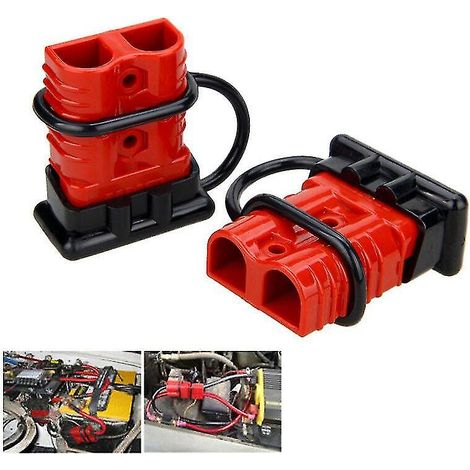 Connecteur de batterie de voiture, pièces de véhicules, câble d'alimentation pour treuil, connexion/déconnexion - 50 A (1/5)