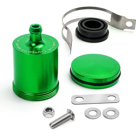 Motorcycle modification parts: brake clutch brake fluid reservoir for Yamaha MT15 brake fluid reservoir - Green (1/4)