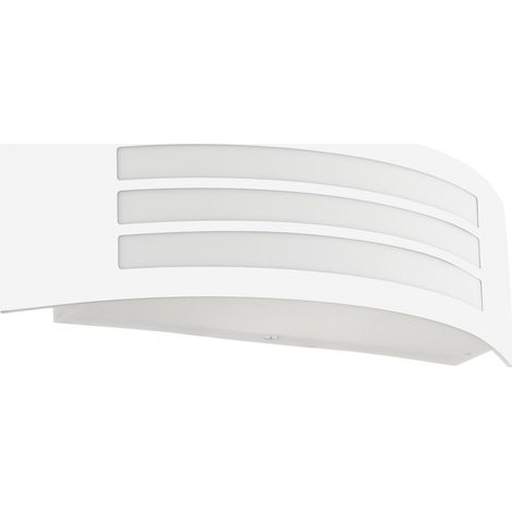 Applique murale extérieure LED, lampe de façade rectangulaire (1/2)