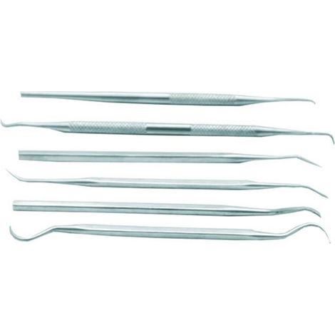 Jeu de 6 sondes - longueur 120 mm. - multirex