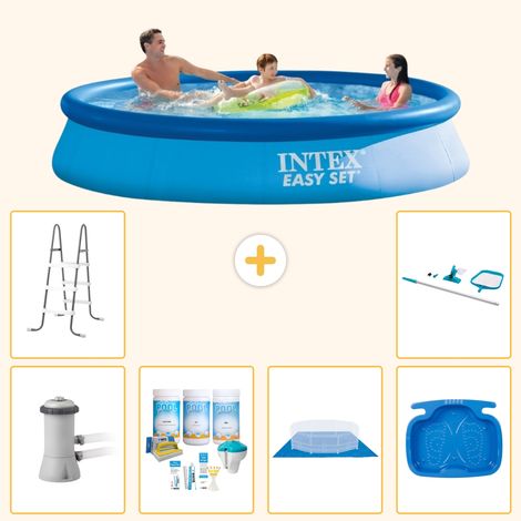 Intex Piscine Easy Set Ronde - 366x76 cm - 7-pièces S20931 (1/5)
