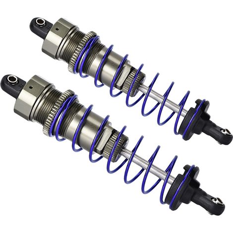 2 amortisseurs métalliques pour voiture RC 1/10, pièces détachées et accessoires (92 mm) (1/5)
