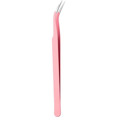 Pinces Courbées - Acier Inoxydable - Pour Électronique Bijouterie et Soudure - Précision Angulaire - 1 Pièce