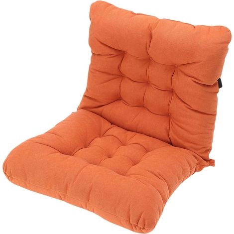 Coussin de Siège Voiture avec Support Dorsal, Matériau Chenille, (1/4)