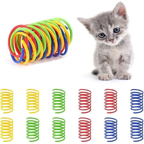 Set mit 40 Katzenfedern aus Kunststoff zum Kauen, Jagen und Spielen – ein originelles Geschenk für Haustiere (1/5)