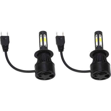 Stück Universal-LED-Scheinwerferlampen mit H7-Anschluss für Fernlicht und helle Frontbeleuchtung
