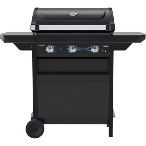 Campingaz Barbecue A Gas Compact 3L Dualgas 3 Bruciatori 7,5 Kw Doppia Alimentazione GPL/Gas Naturale