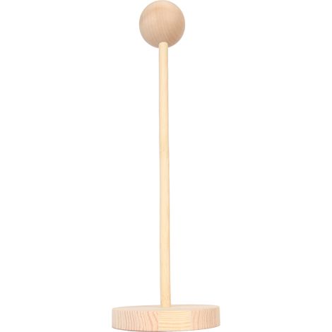 Perückenhalter, Mehrzweck, stabil, robust und langlebig, aus Holz, für Friseursalon und Zuhause, 1/6 (1/5)