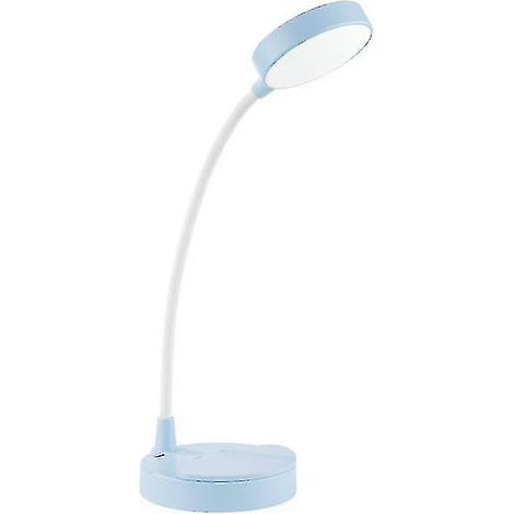 Tafellamp Lampe LED Usb Leeslamp Gsm Support Slaapzaal Nachtlampje (bleu) (1/3)