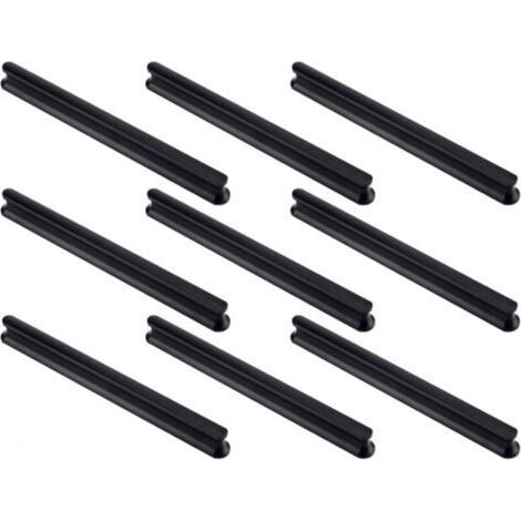 [NIEMALS VERWENDET] Set mit 9 Küchenschranktürgriffen, 180 mm lang (160 mm Mittelloch), Küchenschubladengriffe, Schranktürgriffe, Küchenschranktürgriffe