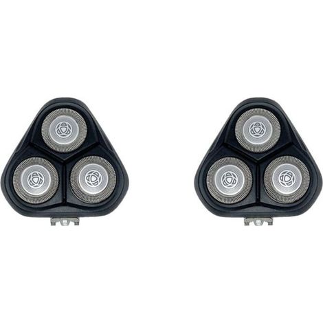 2 Têtes De Rasoir De Rechange Compatibles Série S3000 S3101 S3102 S3103 S3201 S3202 S3203 S3205 S3206 S4301 S4302 S4303 (1/4)
