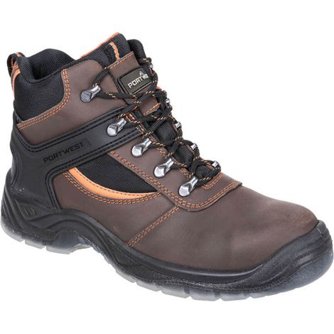 Bota Mustang con protección S3 Steelite de máximo soporte FW69 37 Marrón