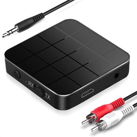 Émetteur et récepteur Bluetooth 2 en 1 - BT 5.0-3.5MM AUX/RCA - Émetteur Bluetooth - Récepteur Bluetooth - Émetteur - Récepteur (1/5)