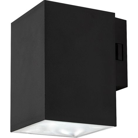 Applique extérieure carrée LED 9W IP65 CCT noir Rabalux (1/5)