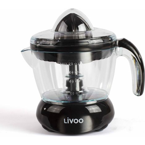 Presse-Agrumes Électrique - Pour jus d'orange, citron et autres agrumes - Rotation Double Sens - 25 W, Noir DOD131N (1/3)