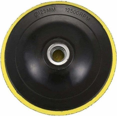 Tampone di lucidatura M14 per lucidatrice, diametro 125 mm (1/4)