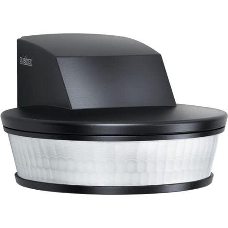Steinel Sensore di movimento SensIQ S KNX nero, 300°20 m sensore professionale, protezione anti-strisciamento, incl. supporto da parete angolare (1/5)