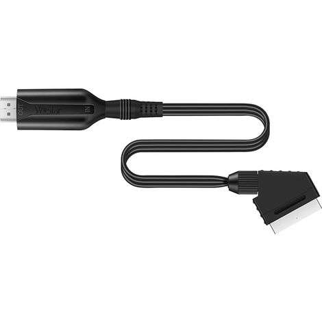 HDMI-Konverter, SCART-zu-HDMI-Adapter für High-Definition-TV-Boxen, VHS-Videorekorder, Xbox-Spielkonsolen, PS3-Spielkonsolen, DVD-Player und Blu-ray-Player. (1/5)