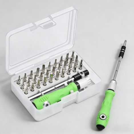 Kit de tournevis multifonction 32 en 1 pour réparation de téléphone, ordinateur, montre, ordinateur portable, console de jeu (1/5)