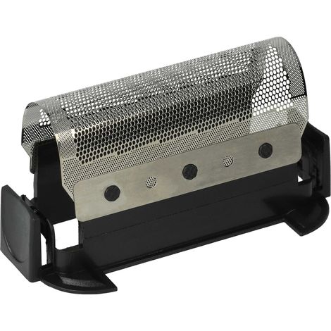 vhbw Lámina corte compatible con Braun 5420, 5421, 5422, 5423, 5426, 5428, 5526, 5554, 5556, 5561, 5563, Plus, S, SL Afeitadora + Marco, negro/plata