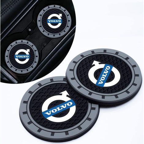 4 pièces pour Volvo Porte-gobelet de voiture, sous-verre porte-boisson pour Volvo XC60 S40 S60 S90 XC40 XC70 XC90 V40 V60 V90 S80 S80L (1/5)