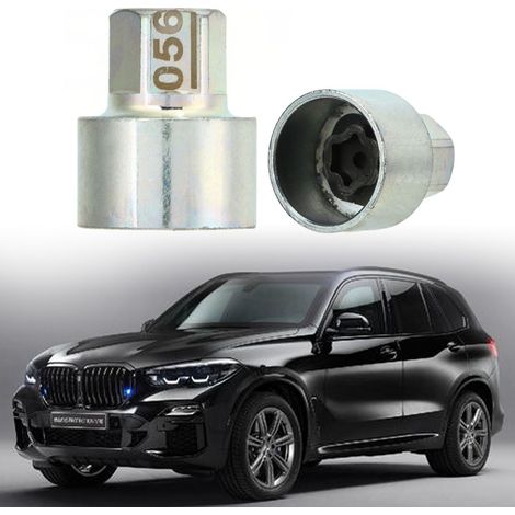 Clé de blocage de roue antivol pour BMW Série 1 3 5 6 7 X1 X2 X3 X4 X5 X6 Z4 - Remplacement de boulon de sécurité