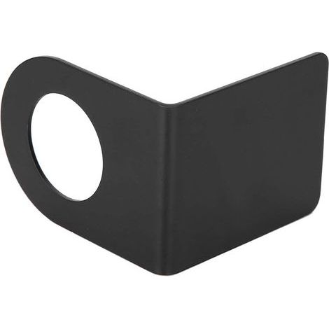 Bottle Dispenser Holder with Pump Black Wall Mount Bracket (1/5)
