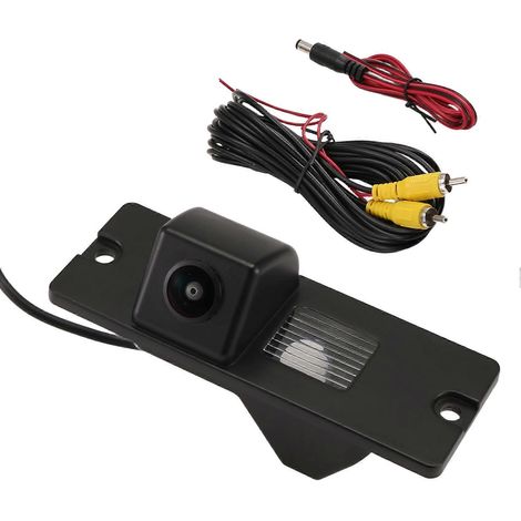 Cámara de visión trasera HD 1280x720 con ojo de pez y ángulo de visión de 170 grados para aparcamiento, compatible con Mitsubishi Pajero 4 2006-2017. (1/5)