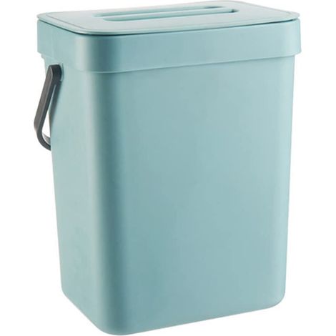 Petit Bac à Compost de Cuisine 3L, Matériau PP, Récipient de Comptoir Domestique avec Anneau de Pression avec Couvercle pour Composteur de Déchets (-10351759) (1/5)