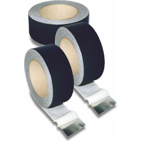 FIMI Nastro Alluminio Adesivo Nero  03350 (1/2)