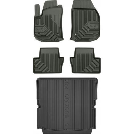 SET 77 Alfombrillas y colchoneta Opel Zafira B 2005-2014 7 plazas con (1/5)