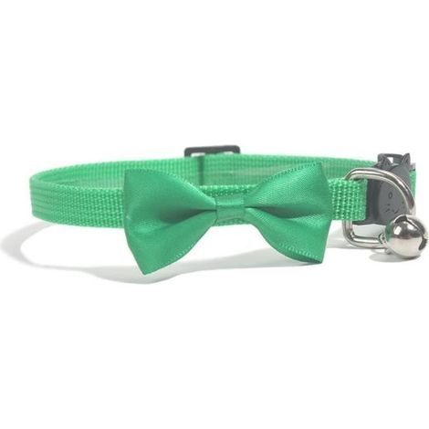 (Stil A / 21–34 cm) Katzenhalsband, Haustierhalsband, Haustierzubehör, dekorative Schleife, Halsband (1/3)