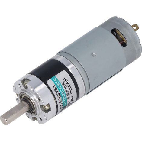 Getriebemotor, 400 U/min, Rechts-/Linkslauf, hohes Drehmoment, einstellbare Drehzahlreduzierung, 24 V DC (1/5)