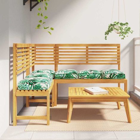 Kissen Blatt 6 pcs Blattmuster 40 x 40 x 8 cm Oxford-Stoff
