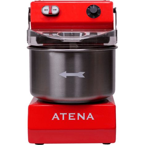 Pétrin Atena rouge - 6 kg - Triphasé - Peb Machinery