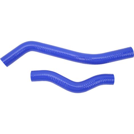 Kit de durites de radiateur en silicone haute résistance et étanches, résistantes à la chaleur, pour moteur D17 1,7 L Honda Civic DX LX (bleu). (1/5)