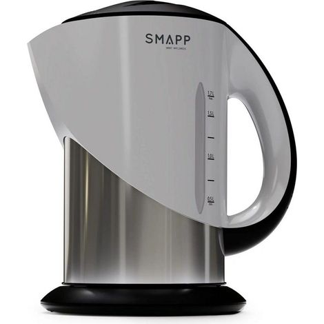 Smapp 442.3 Kabellose Wasserkocher Schwarz und Silber 1,7 L