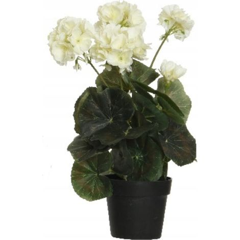 Künstliche Dekoblume im schwarzen Topf 35cm 1 Stk.