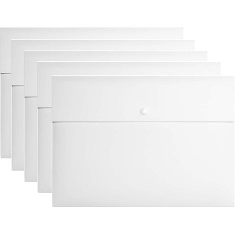 Cet organiseur de documents innovant est fabriqué en polyester non toxique, possède une fermeture à pression, est durable, convient à une utilisation à la maison et au bureau, et est imperméable. (1/2)