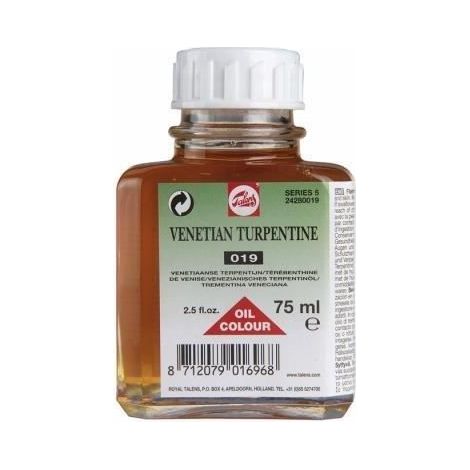 Médium à glacis - TALENS - Térébenthine de Venise 75 ml - Essence naturelle - Améliore fluidité et transparence - Ralenti séchage