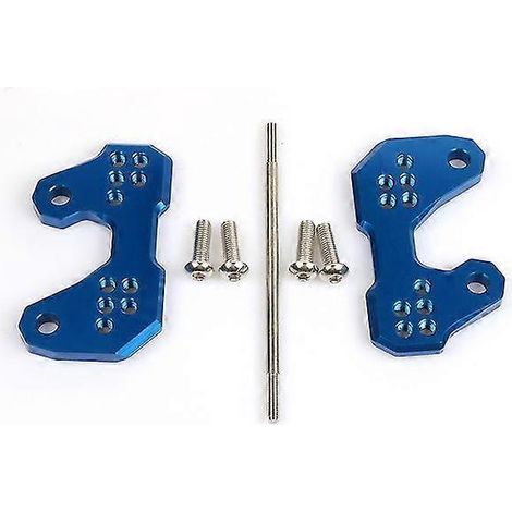Motorrad-Fußrasten hinten, Fußrastenhalterung mit Nagelfuß, Pedalerhöhung für Yamaha MT03, MT03, YZFR3, R25 (2015–2018) – Blau (1/4)