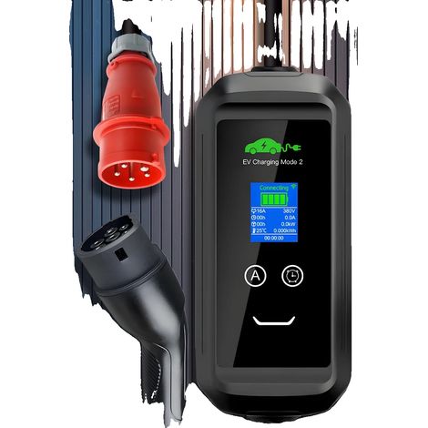 Chargeur EV, puissance de sortie de 11KW, contrôle par application Wifi, 11KW-APP, Type2 (1/2)