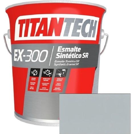 ESMALTE S/R EX300 G/PERLA RAL 7040 4L. TITANTECH