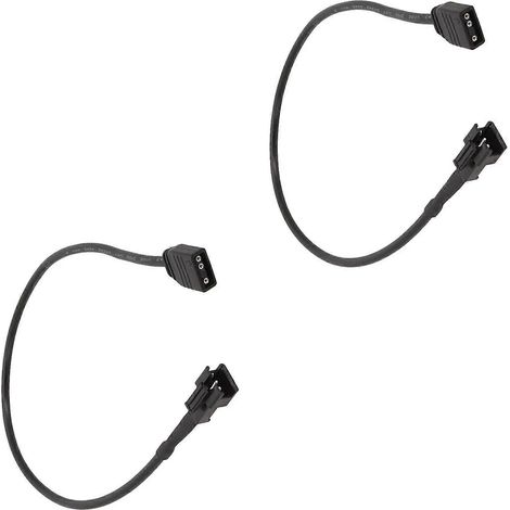 ARGB-Verlängerungskabel 5V/12V 4-Pin auf SM4-Pin Buchse ARGB-Verlängerungskabel für DEEPCOOL/Lian Li PC-Gehäuse SM4-Pin Buchsenadapter Mehrfarbig (3-Pin Stecker) (1/5)
