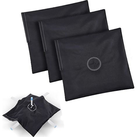 Système de fixation en croix pour base de mât Swooper, remplissable avec un sac de sable pour drapeau plume. (1/5)