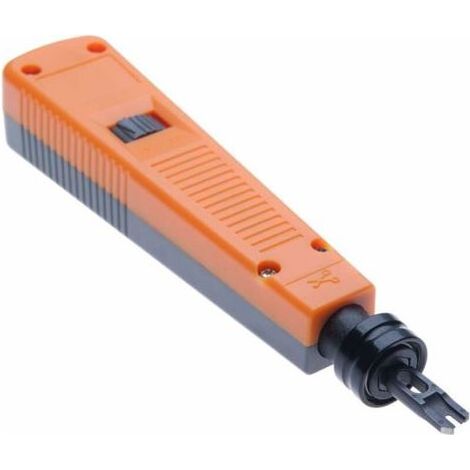 IDC Punch Down D'insertion Réseau Ethernet Module Pince a Sertir pour Terminaisons 110/88, 8P8C Patch Panneau de Brassage, Câble Réseau Cat 5/6/6a, RJ11/ RJ45 (1/4)