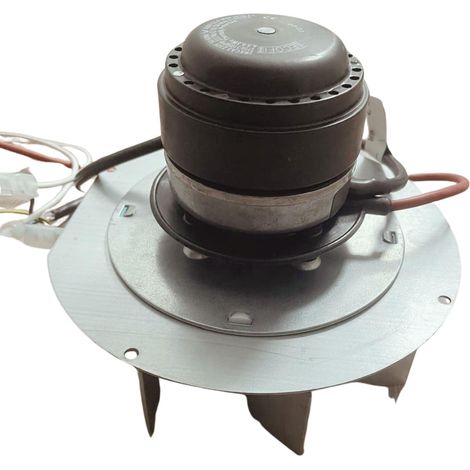 1 Extracteur de fumée, Moteur Ecofit 2reca3, Débit 190 m3/h, Pour poêle à granulés